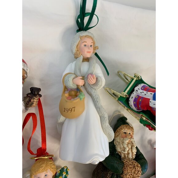 Vintage 90s Christmas Ornament Collection 36 Pieces C9050 - Picture 5 of 16